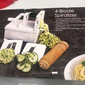 4 blade spiralizer